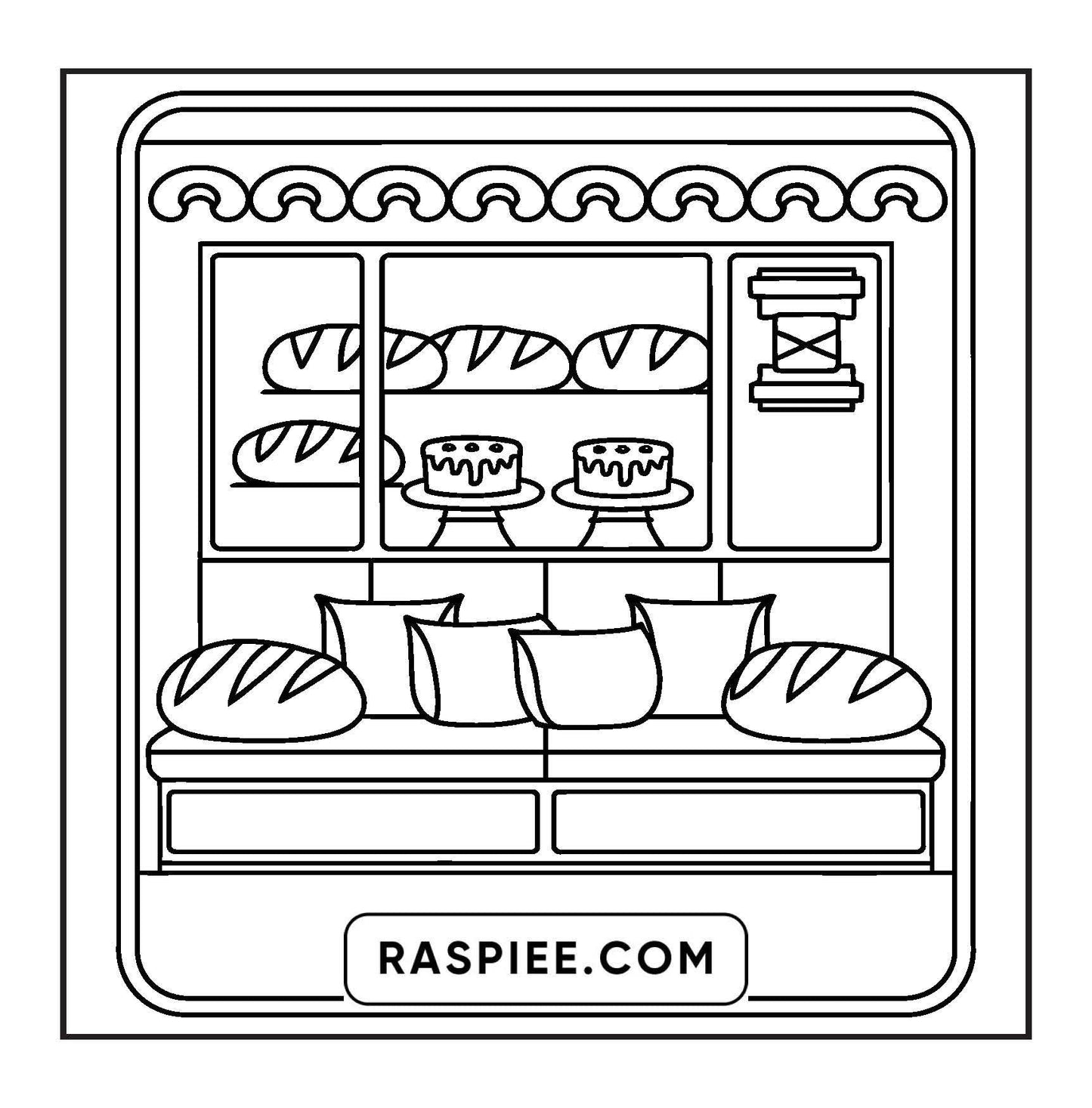 126 Bold and Easy Hygge Place Coloring Pages - RASPIEE