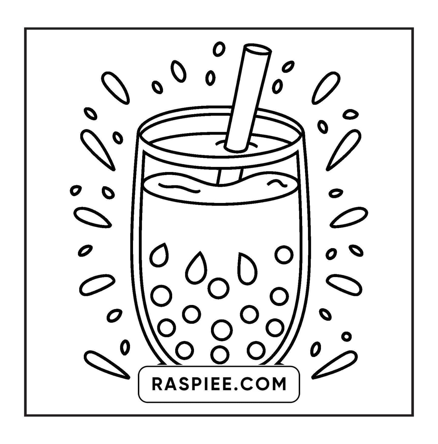 80 Bold and Easy Japanese Food Coloring Pages - RASPIEE