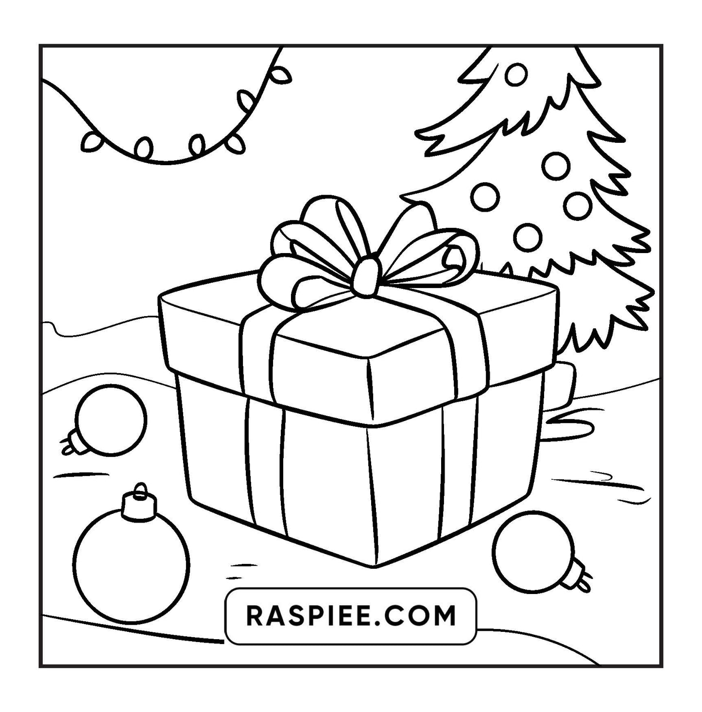 84 Bold and Easy Cozy Girl Christmas Coloring Pages - RASPIEE
