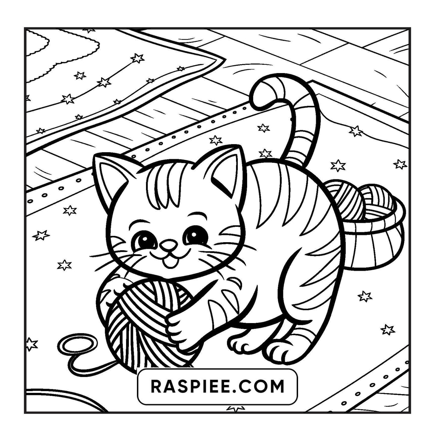 84 Bold and Easy Cute Animal Coloring Pages - RASPIEE