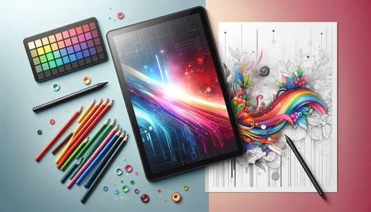 The Best Digital Tools for Coloring: Tablets vs. Printouts