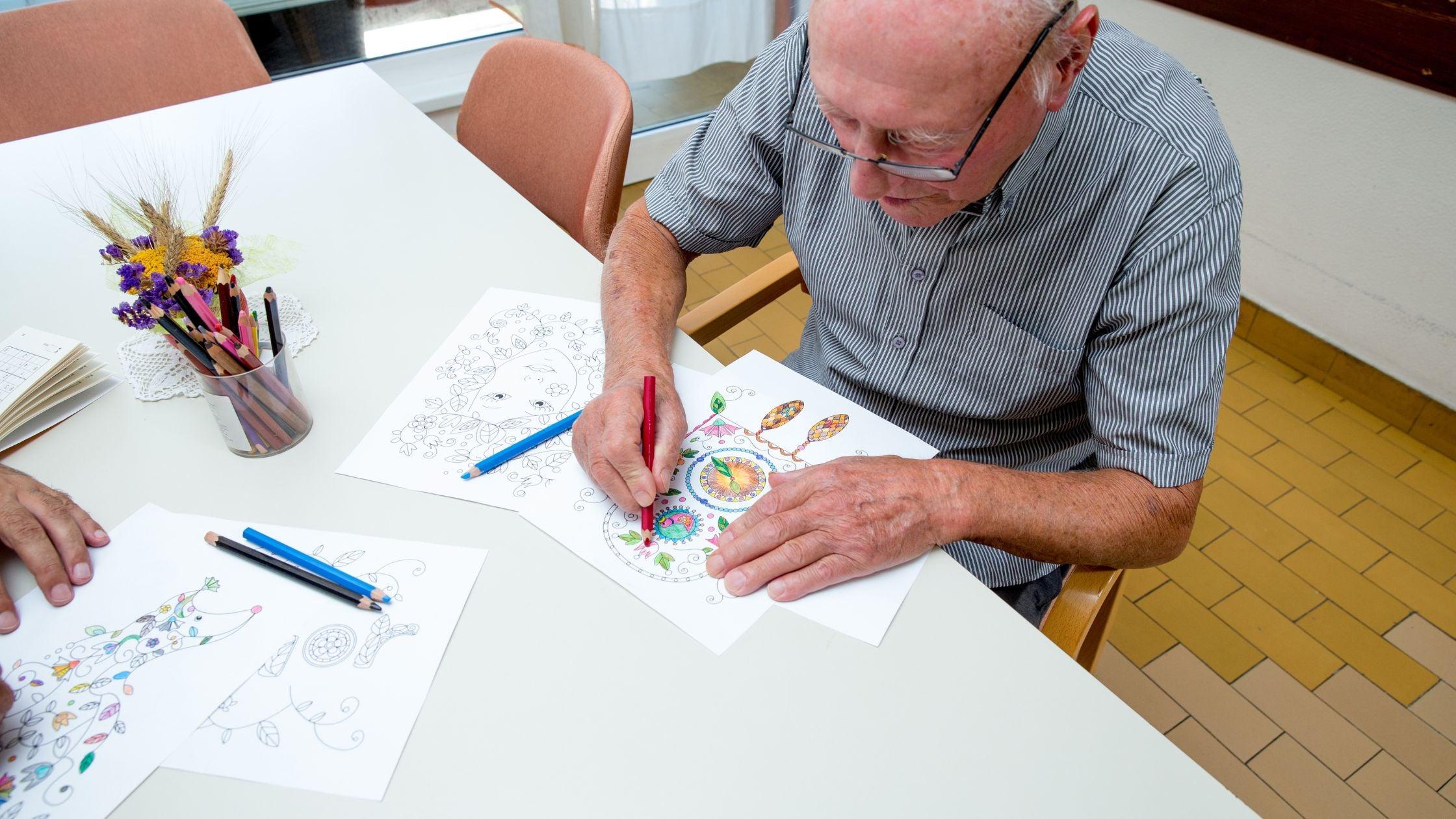 Benefits Of Coloring For Seniors