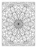 60 Free Mandala Adult Coloring Pages Printable PDF Instant Download – Raspiee Coloring