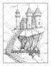 50 Fairyland Adult Coloring Pages Printable PDF Instant Download ...