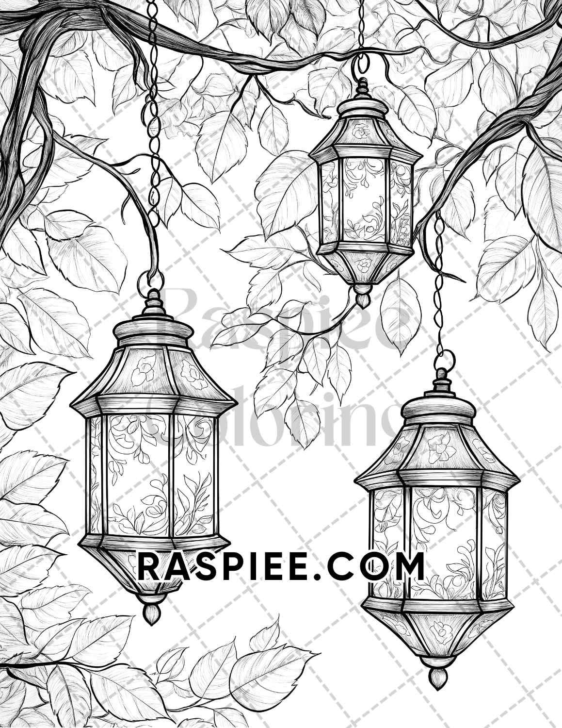 Hello Autumn Adult Coloring Pages Printable PDF Instant Download