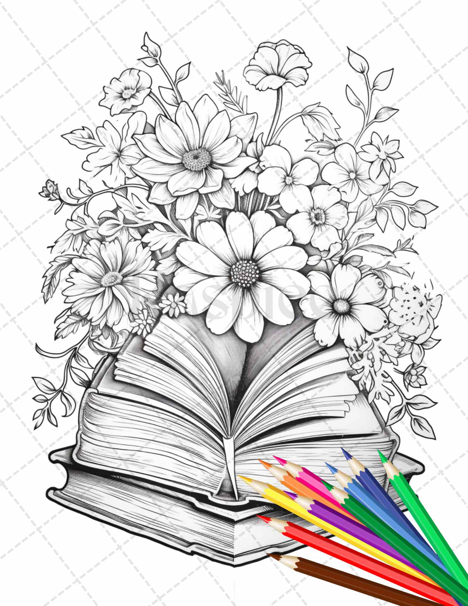 Libros Para Colorear Con Dibujos Para Adultos: Libros para colorear con  dibujos para adultos (Flores) : Este libro contiene 30 láminas para  colorear que se pueden usar para pintarlas, enmarcarlas y /