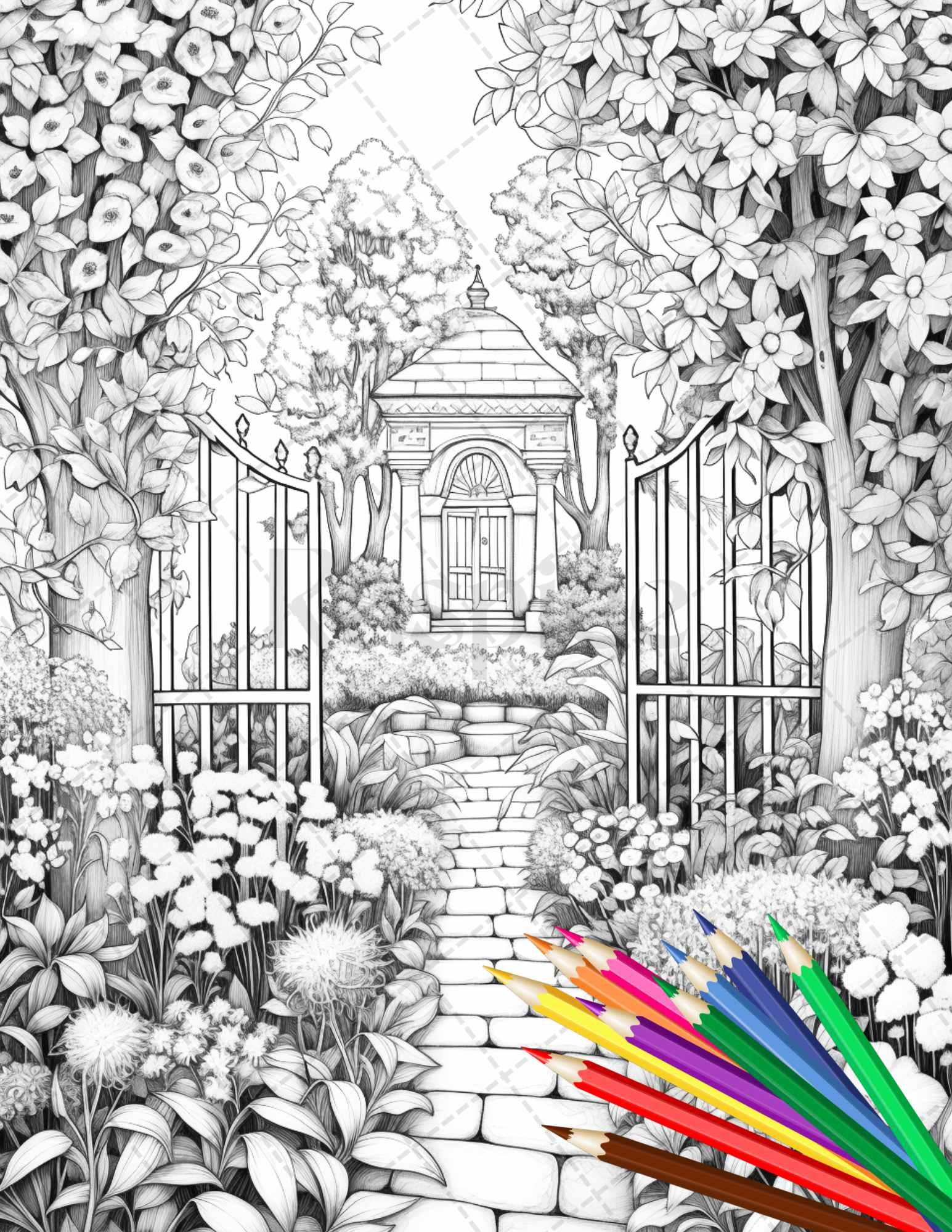 secret-garden-coloring-pages-printable-for-adults-grayscale-coloring-raspiee for Free Printable Colouring Pages For Adults Pdf Secret Garden Coloring Pages Printable for Adults, Grayscale Coloring – RASPIEE for Free Printable Colouring Pages For Adults Pdf