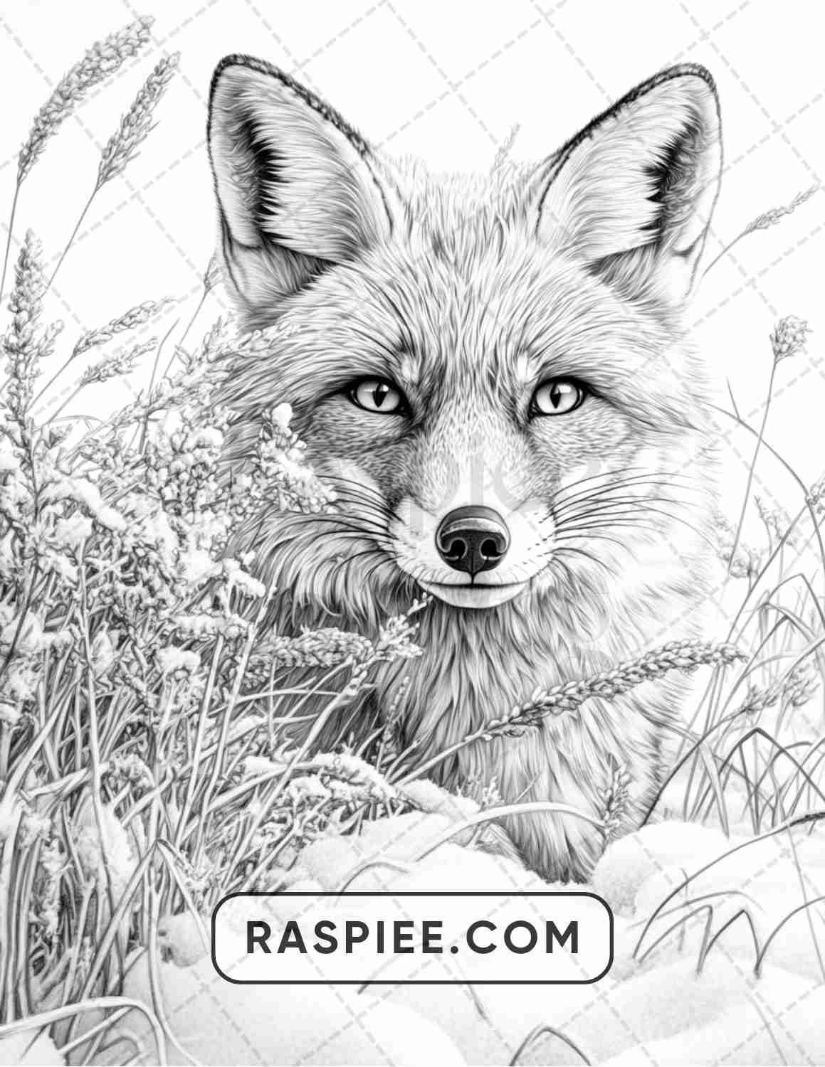 86 Winter Animals Adult Coloring Pages