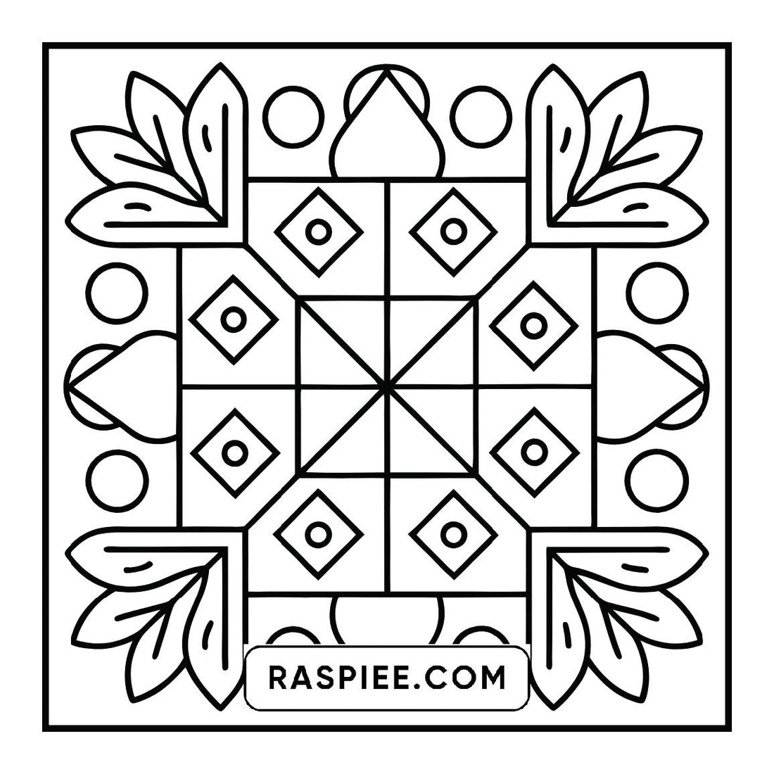 120 Bold and Easy Comfy Patterns Coloring Pages – RASPIEE