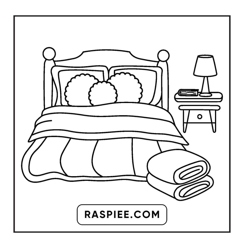 126 Bold and Easy Hygge Place Coloring Pages for Kids & Adults – RASPIEE