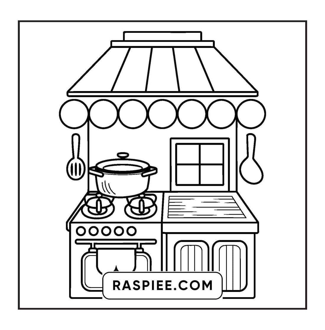 126 Bold and Easy Hygge Place Coloring Pages for Kids & Adults – RASPIEE