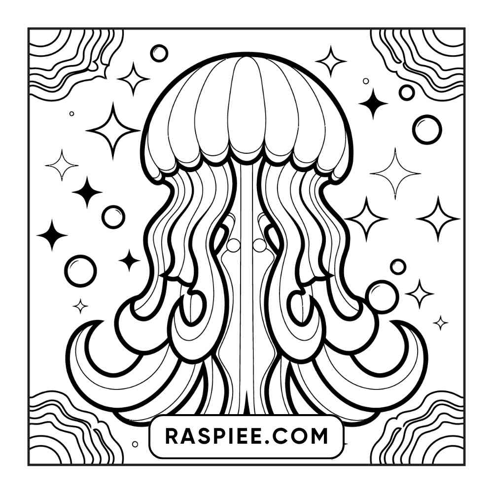 53 Bold and Easy Trippy Groovy Coloring Pages Printable PDF Instant Download