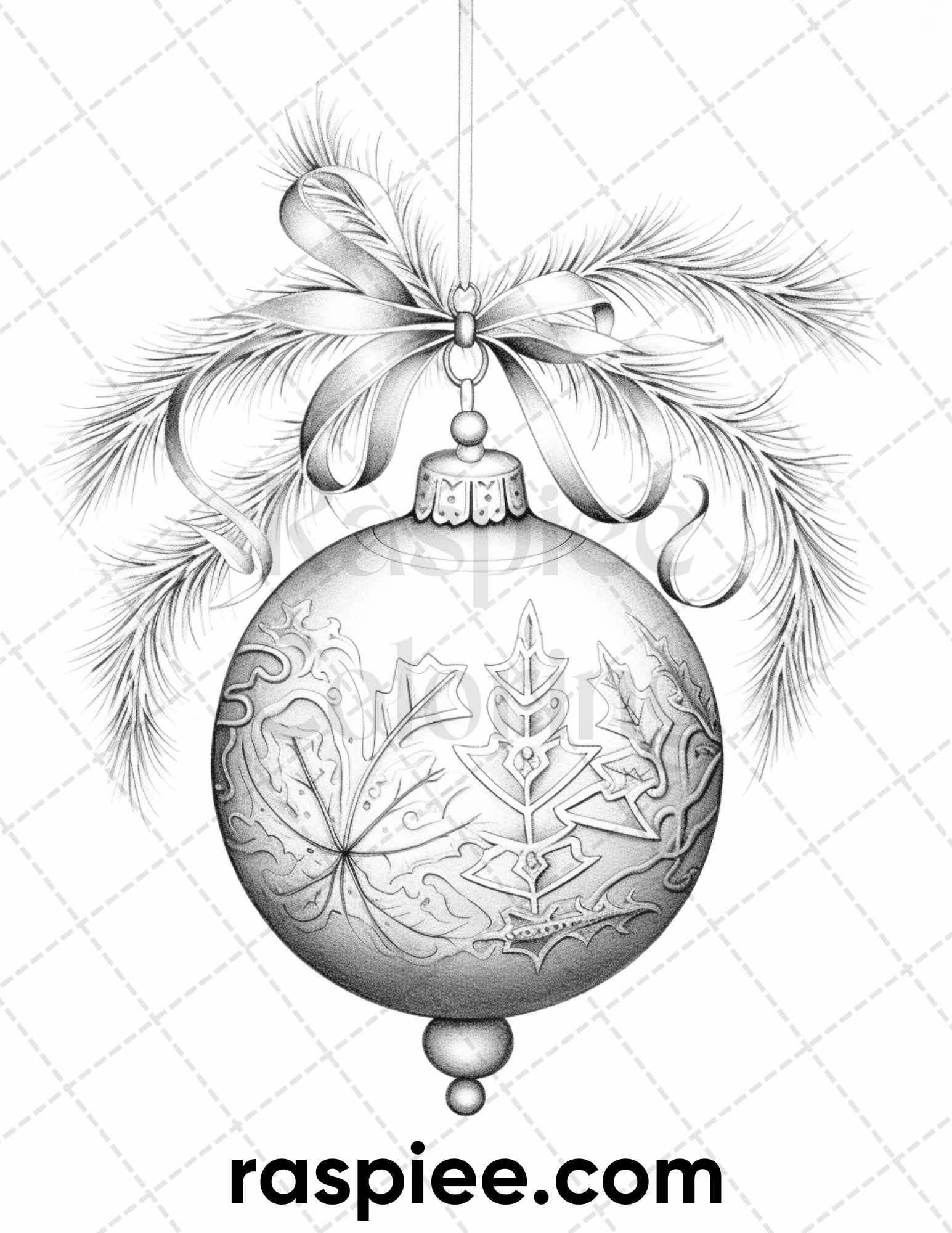 Coloring Pages - Christmas Balls
