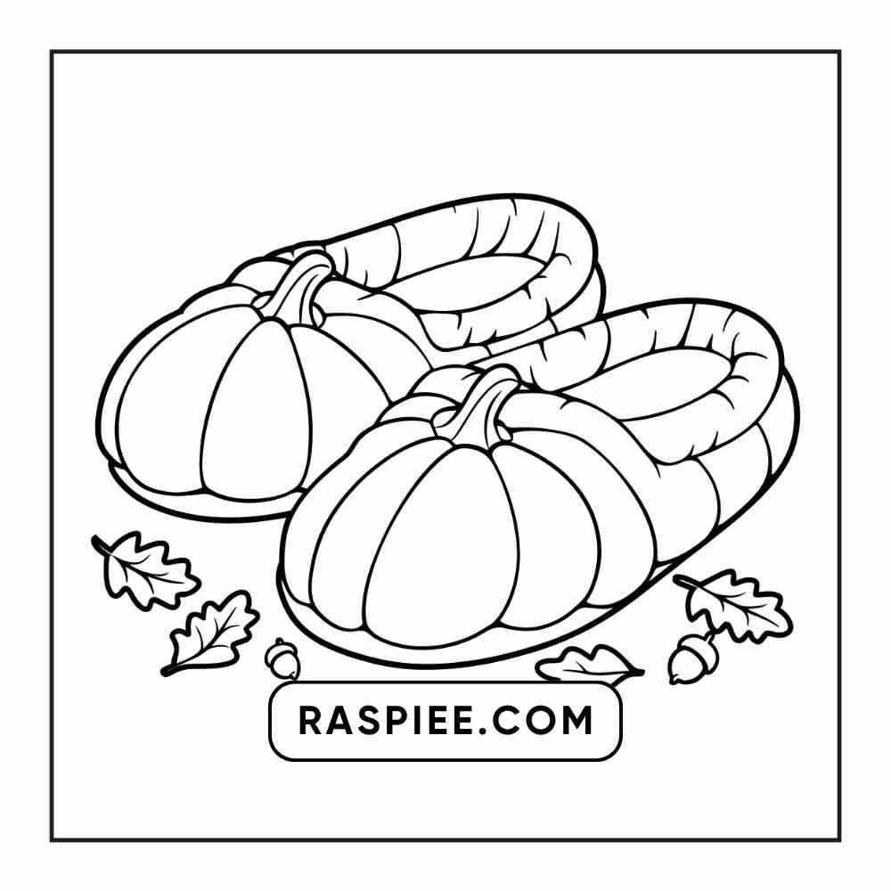 76 Bold and Easy Fall Vibes Coloring Pages Printable PDF Instant Download - RASPIEE