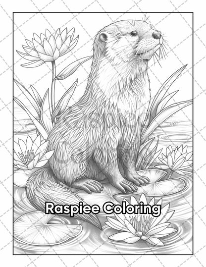 animal coloring pages for adults