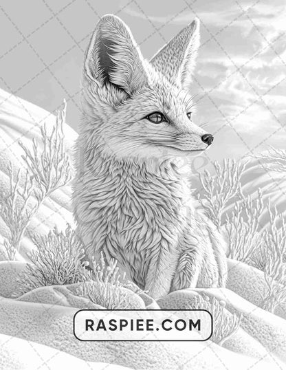 86 Winter Animals Adult Coloring Pages