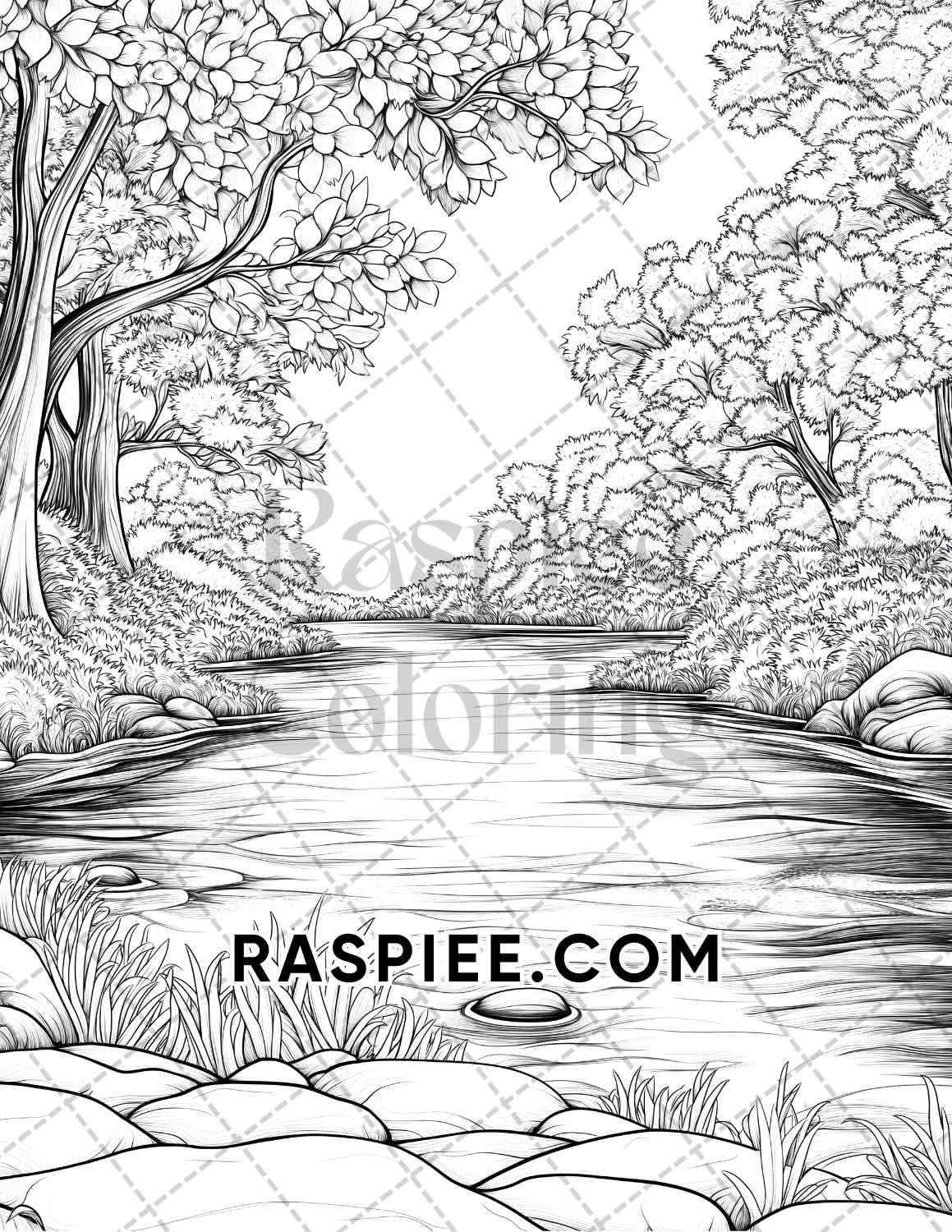 Hello Autumn Adult Coloring Pages Printable PDF Instant Download