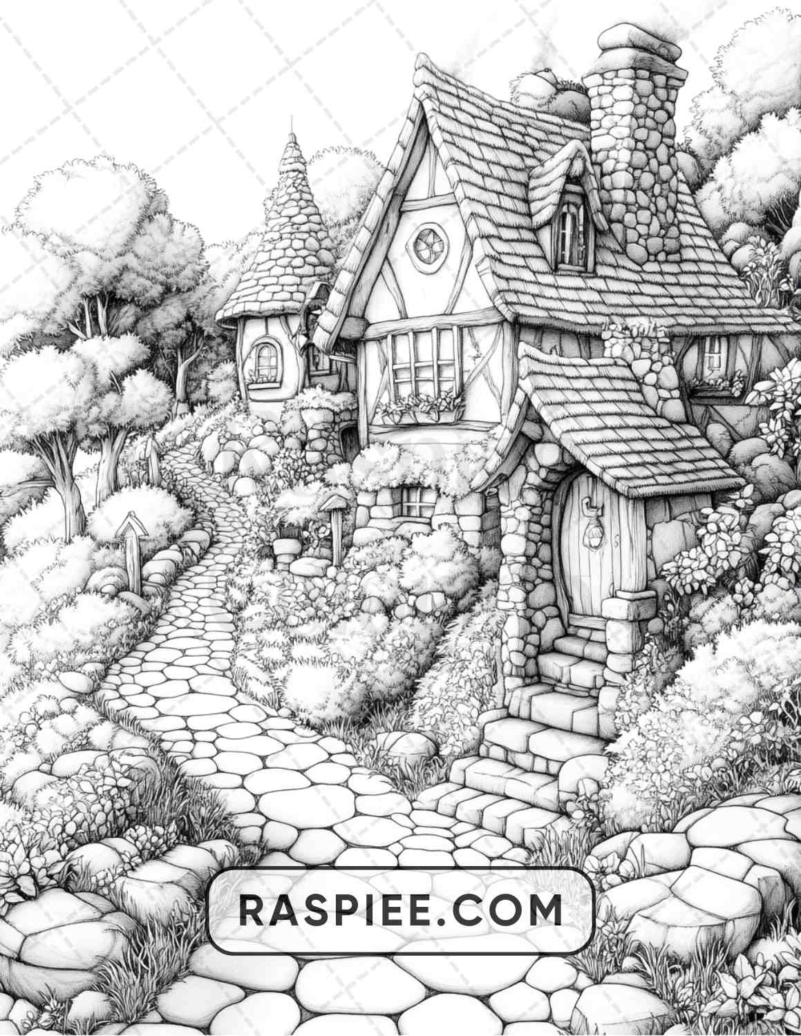 68 Christmas Fantasy Adult Coloring Pages