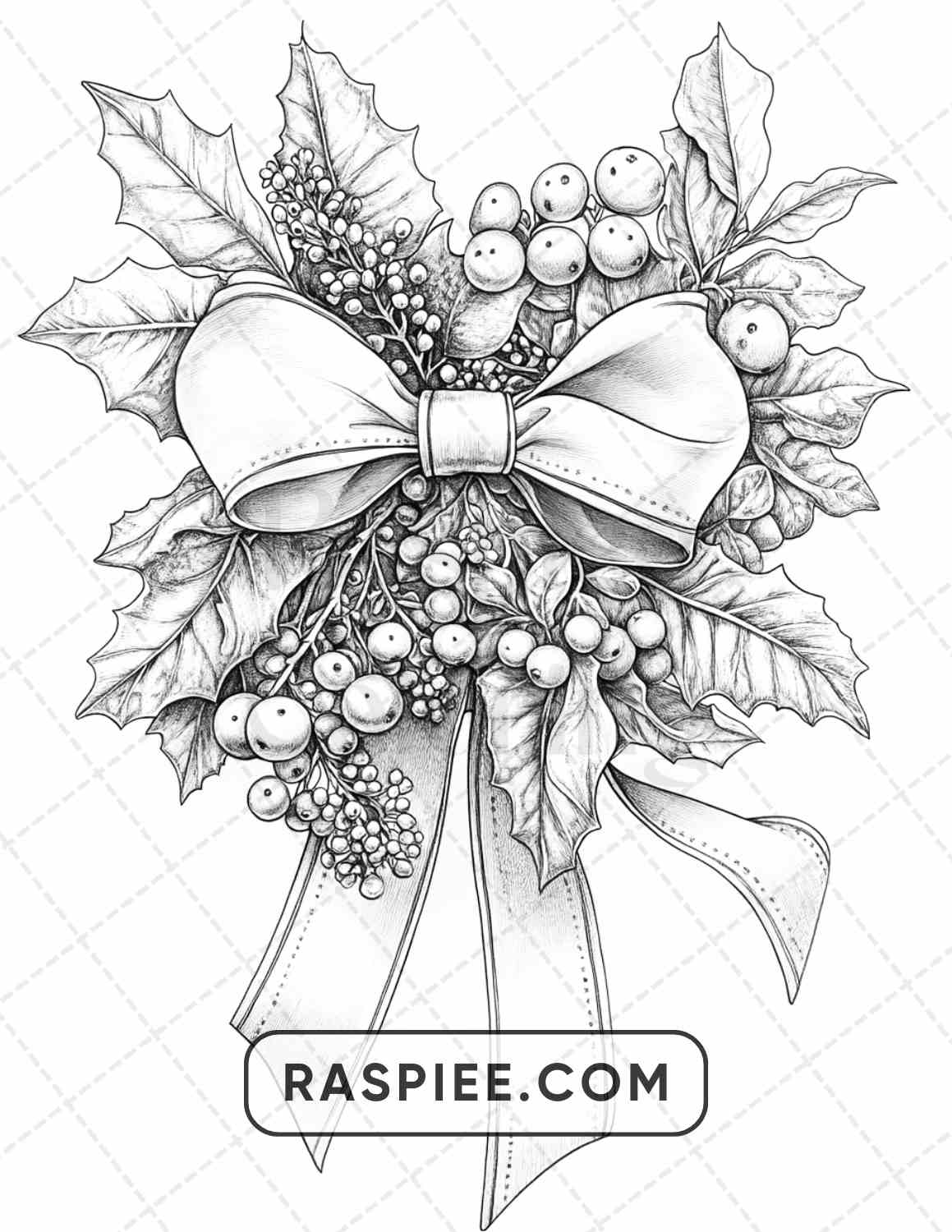 89 Christmas Decor Adult Coloring Pages