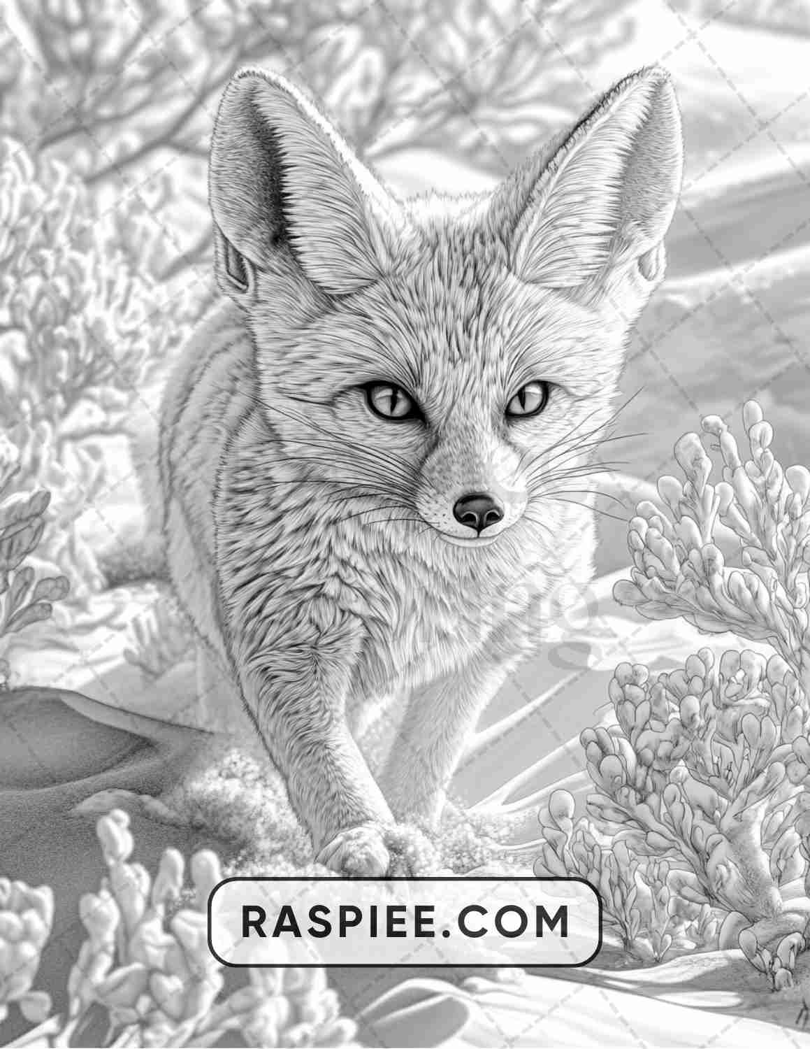 86 Winter Animals Adult Coloring Pages