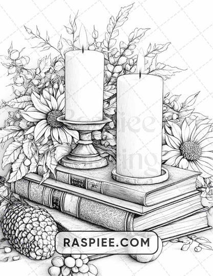 80 Still Life Adult Coloring Pages - RASPIEE