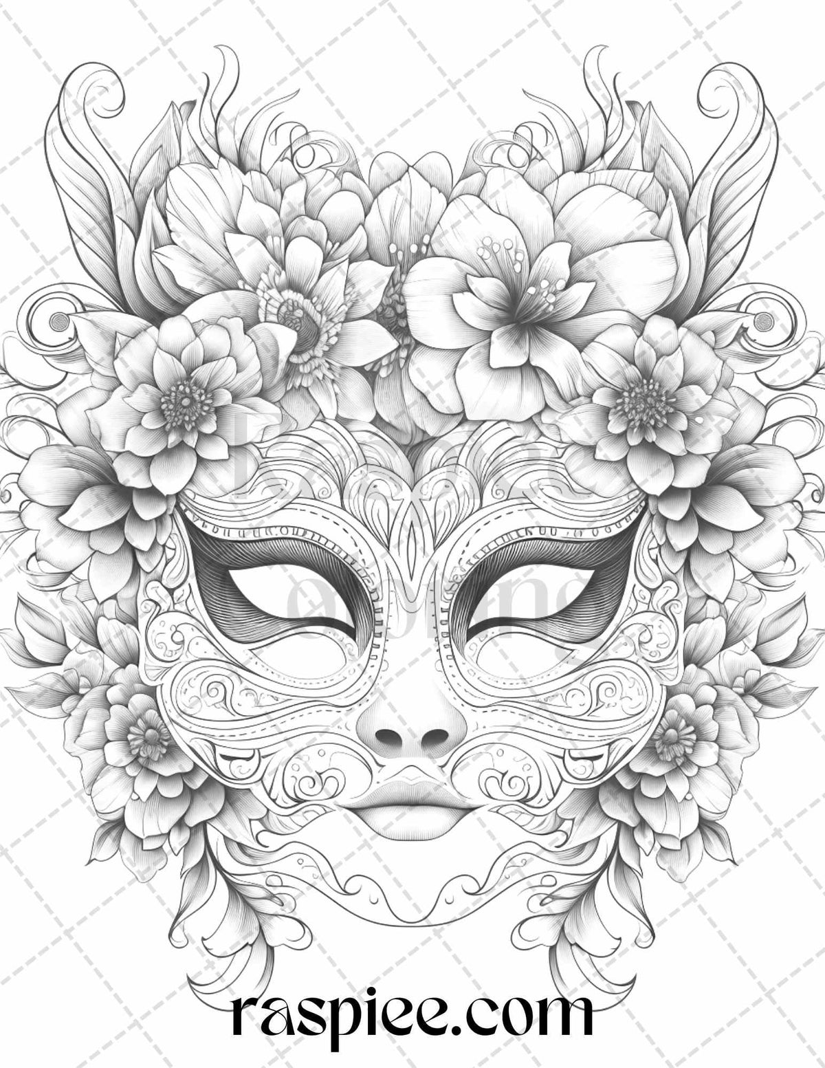 Masqueraders Fun Pages Masquerade Mask Coloring Page Free Printable Coloring Pages