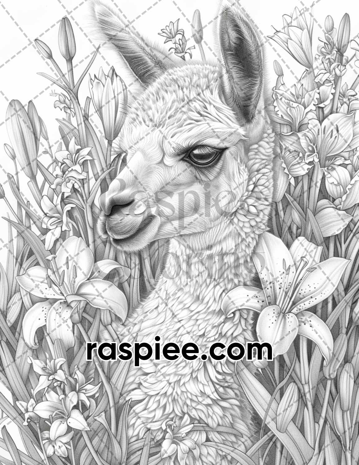 adult coloring pages, adult coloring sheets, adult coloring book pdf, adult coloring book printable, grayscale coloring pages, grayscale coloring books, baby animals coloring pages for adults, baby animals coloring book, grayscale illustration