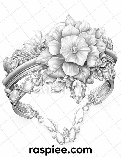 adult coloring pages, adult coloring sheets, adult coloring book pdf, adult coloring book printable, fashion coloring pages for adults, jewelry coloring pages