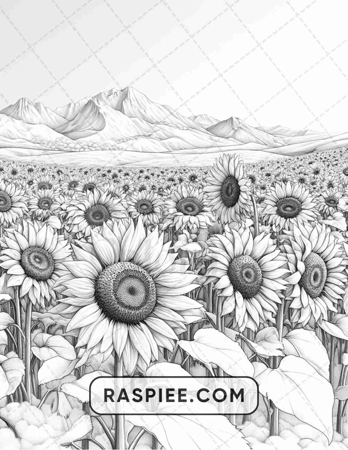 82 Winter Landscapes Adult Coloring Pages - RASPIEE