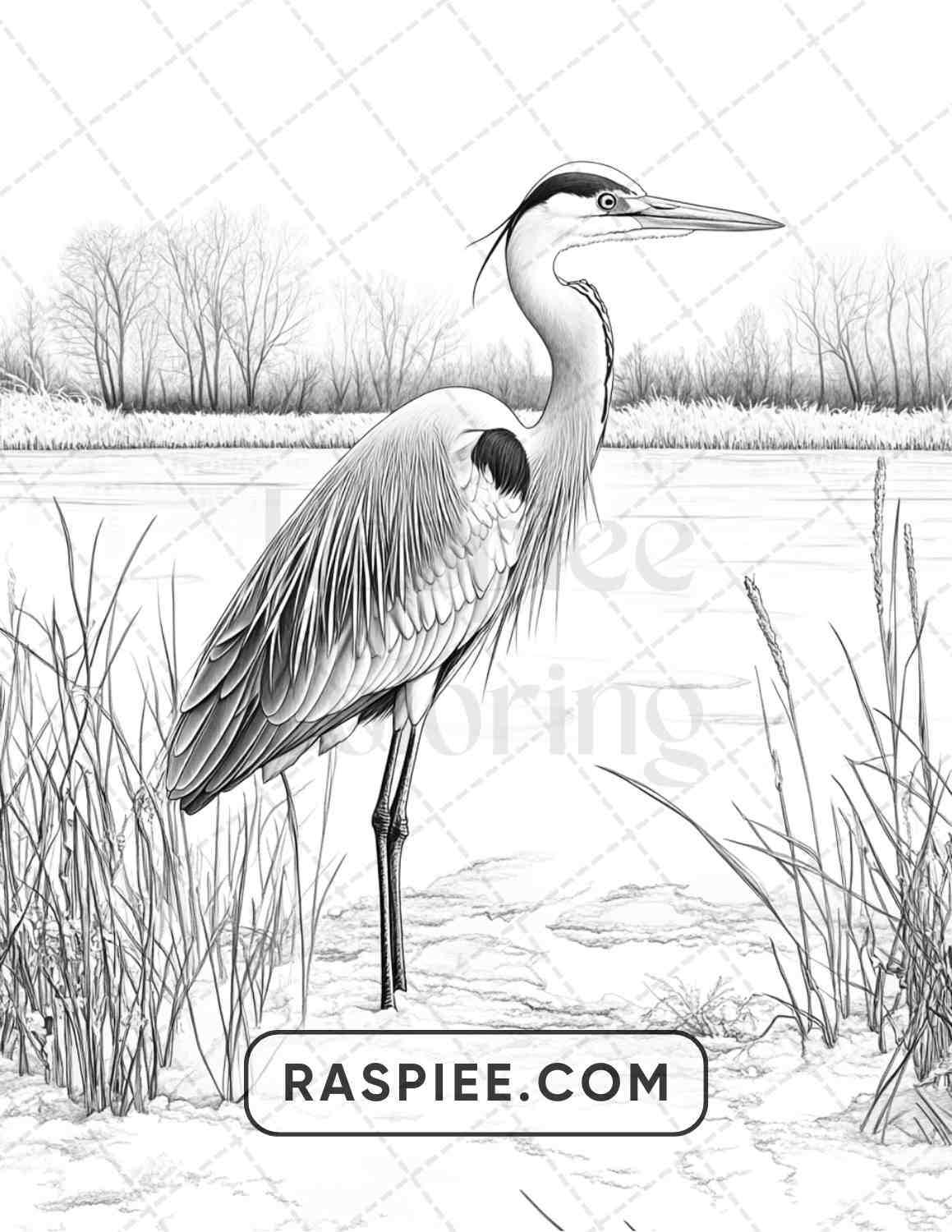 80 Winter Birds Adult Coloring Pages