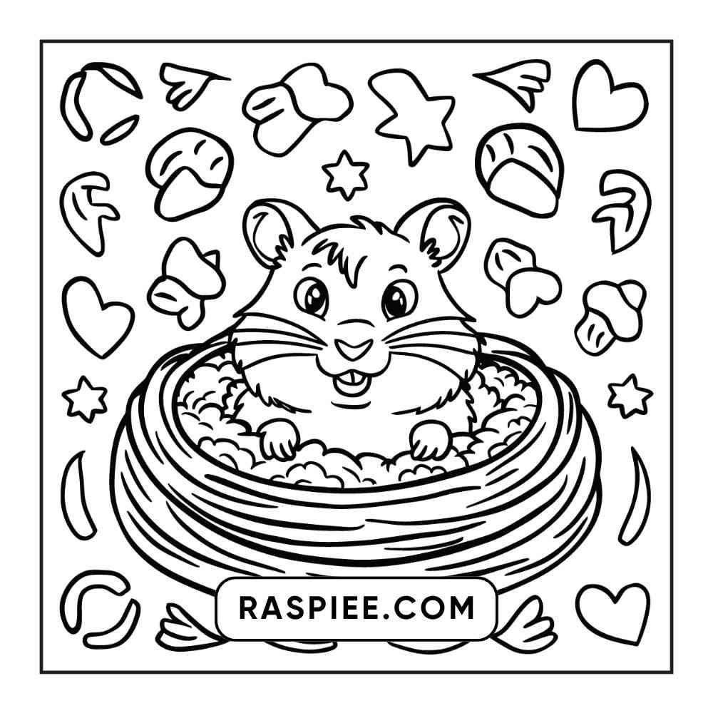 90 Bold and Easy Stress Relief Coloring Pages Printable PDF Instant Download - RASPIEE