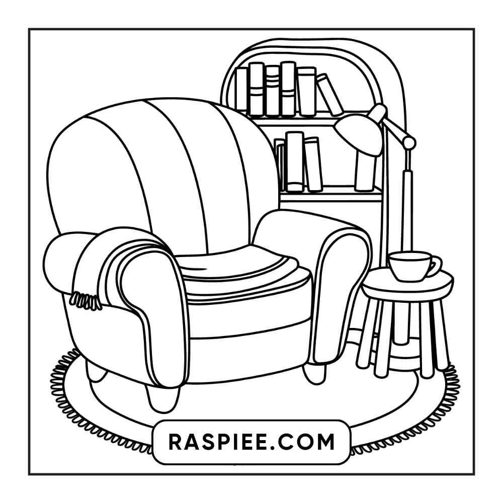 85 Bold and Easy Little Corner Coloring Pages Printable PDF Instant Download - RASPIEE