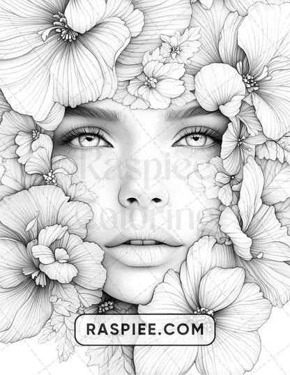 77 Flower Tattoos Adult Coloring Pages - RASPIEE