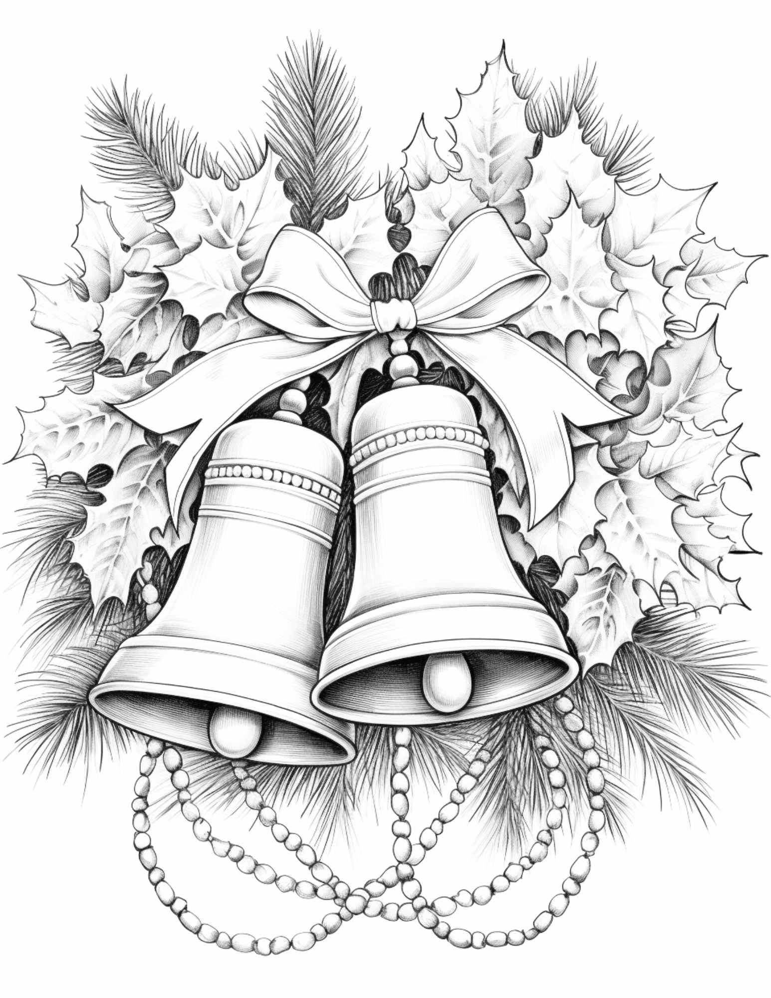 Free Christmas Decorations Grayscale Coloring Pages for Adults, Printa – RASPIEE free-christmas-decorations-grayscale-coloring-pages-for-adults-printa-raspiee