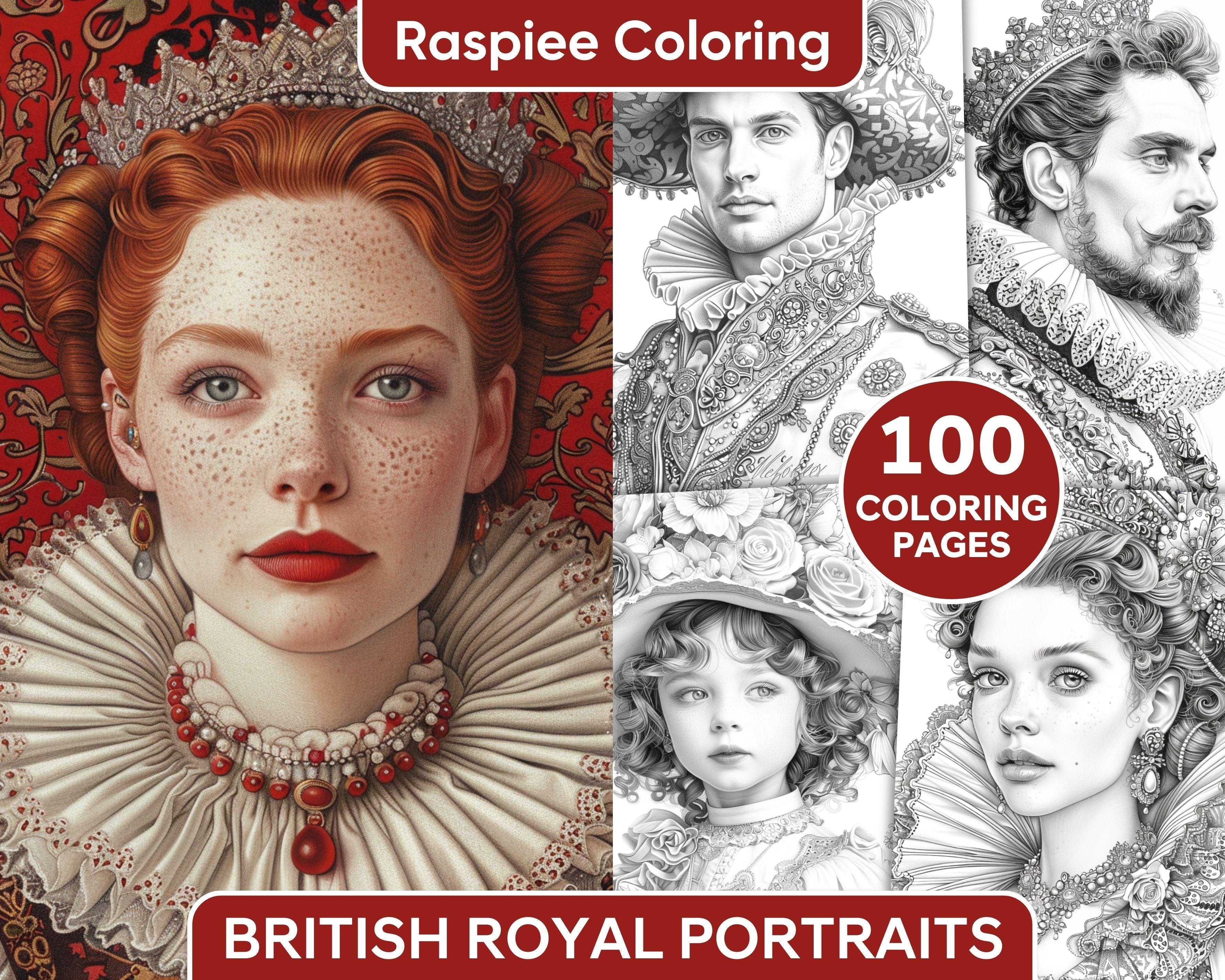 Portrait Rough Pages Portrait Coloring Pages for Adults | Expressive and Engaging Artistic ...