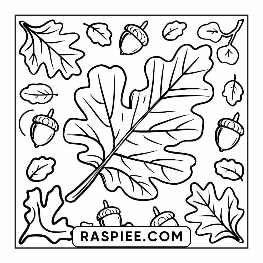 84 Cozy Halloween Bold & Easy Coloring Pages Printable PDF Instant Download - RASPIEE