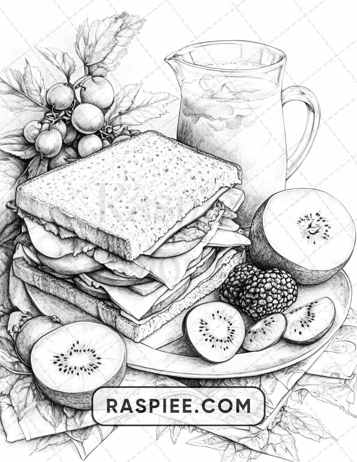 80 Still Life Adult Coloring Pages - RASPIEE