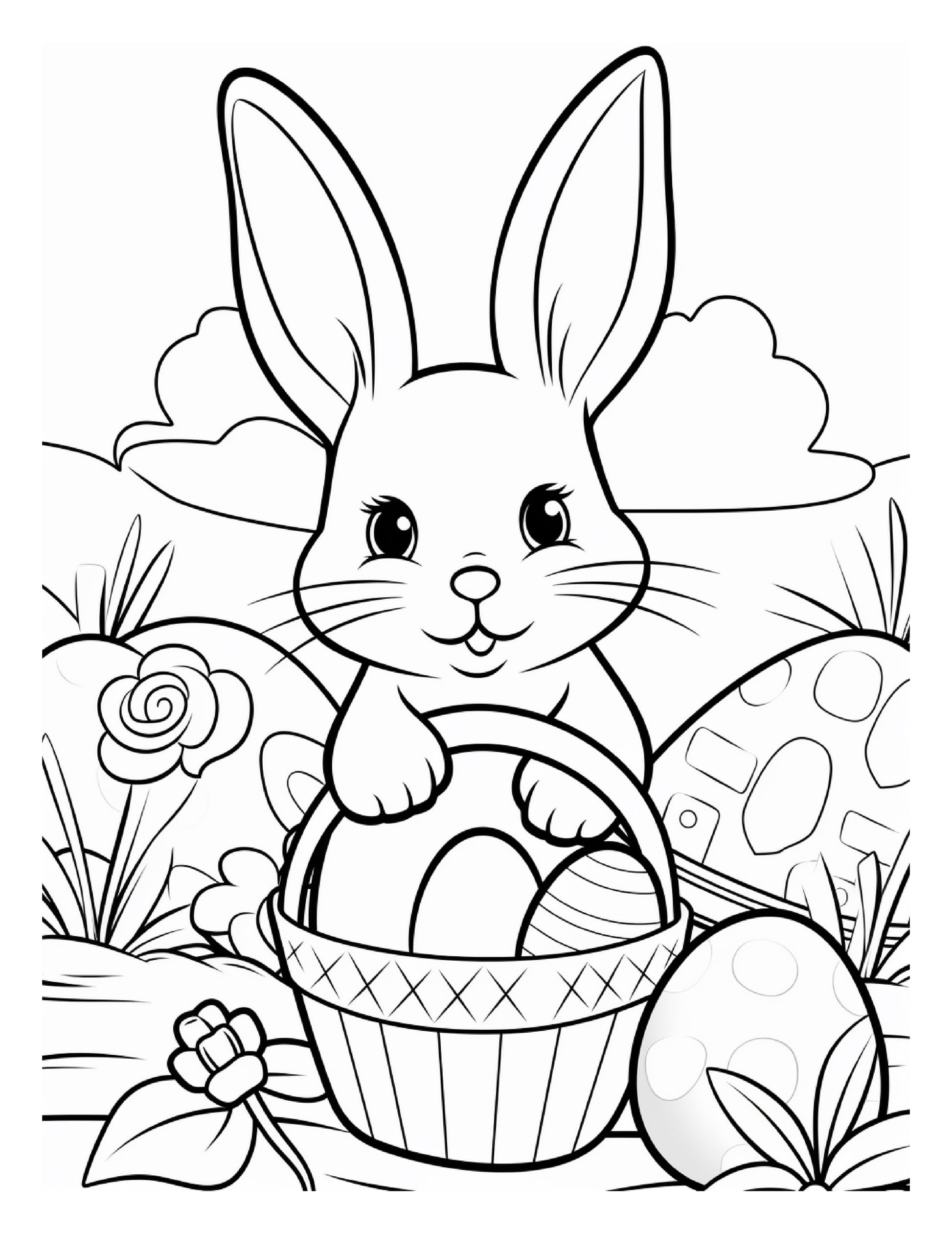 200 Easter Coloring Pages for Kids