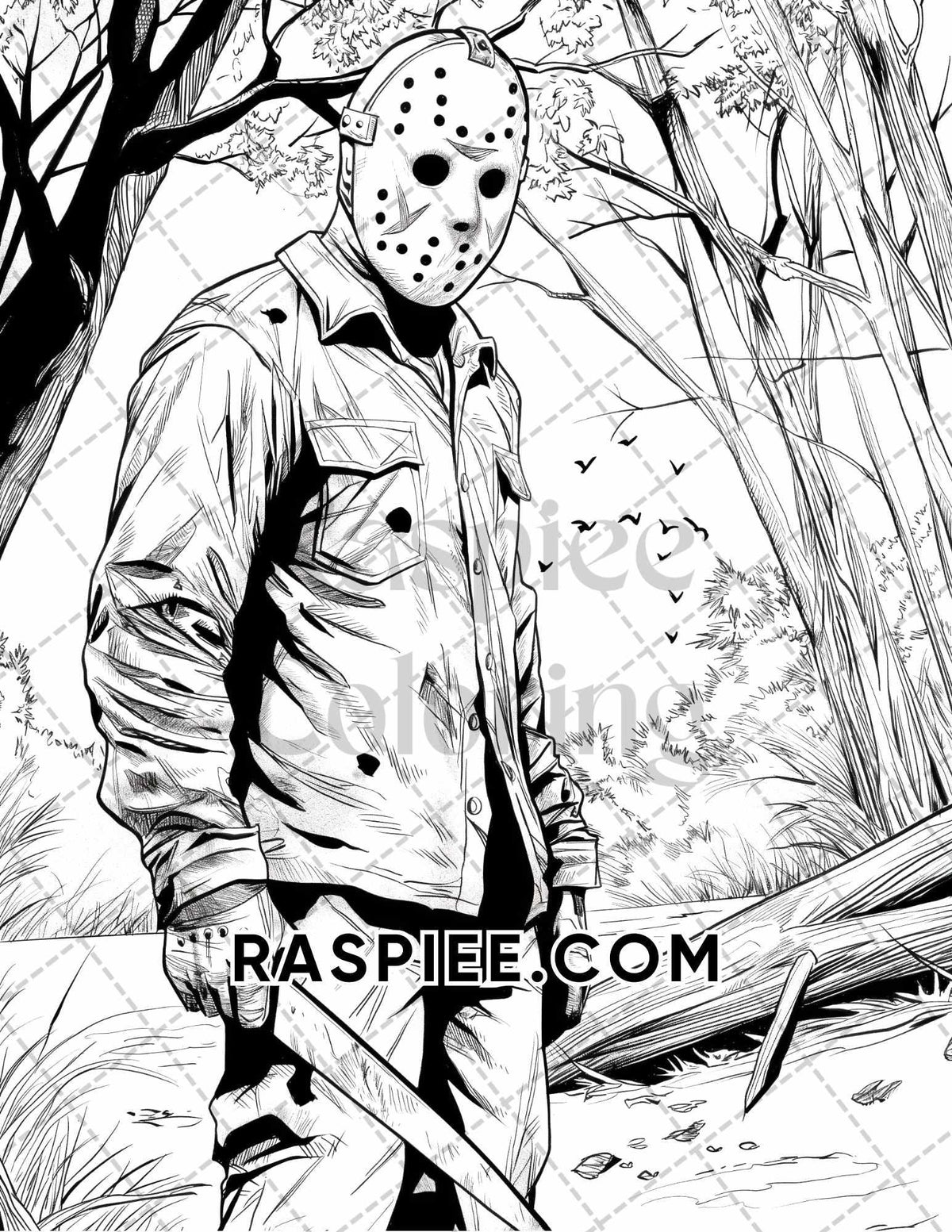 Jason Color Jason Coloring Pages