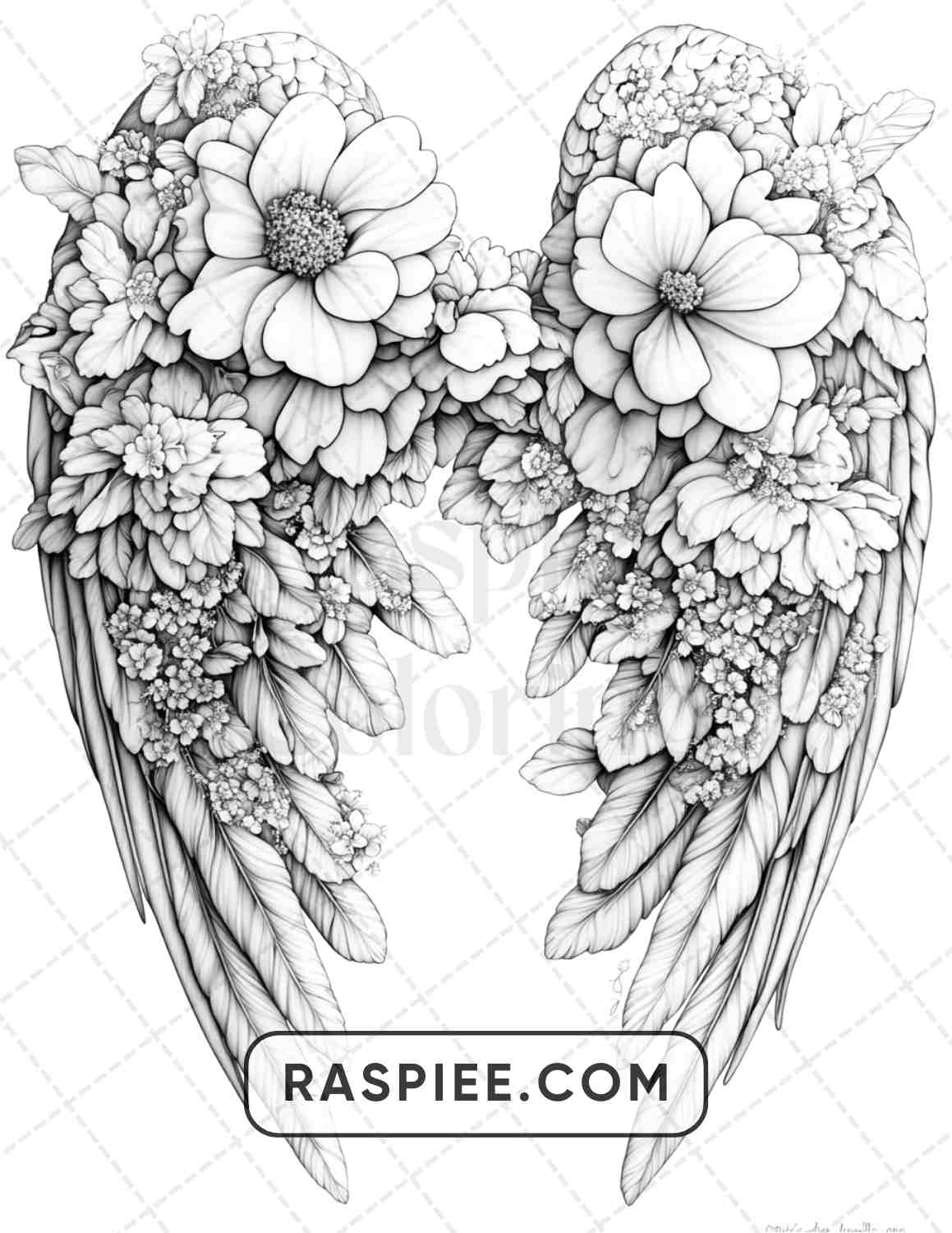 77 Flower Tattoos Adult Coloring Pages - RASPIEE