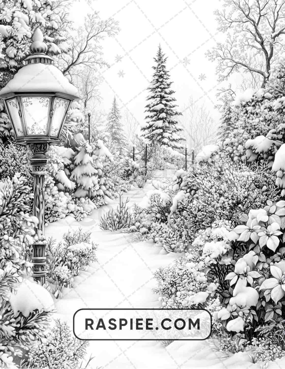 68 Christmas Fantasy Adult Coloring Pages