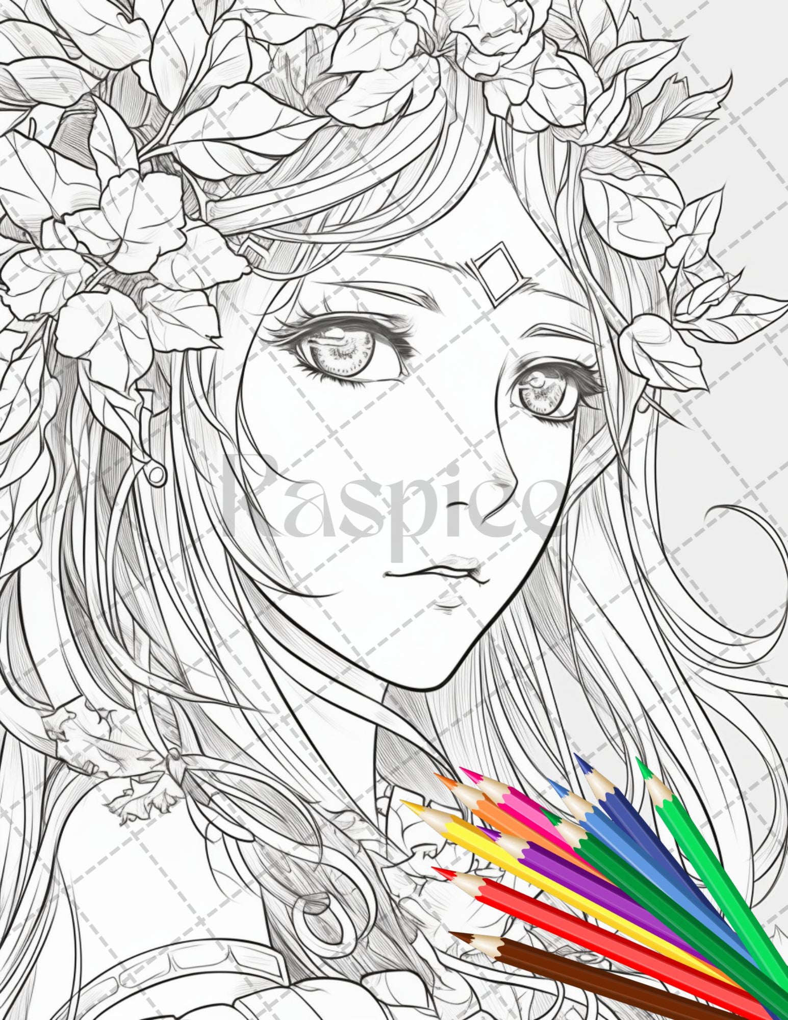 Anime coloring pages (2632202)