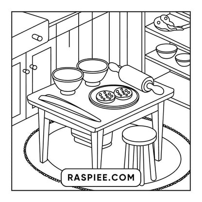 85 Bold and Easy Little Corner Coloring Pages Printable PDF Instant Download - RASPIEE