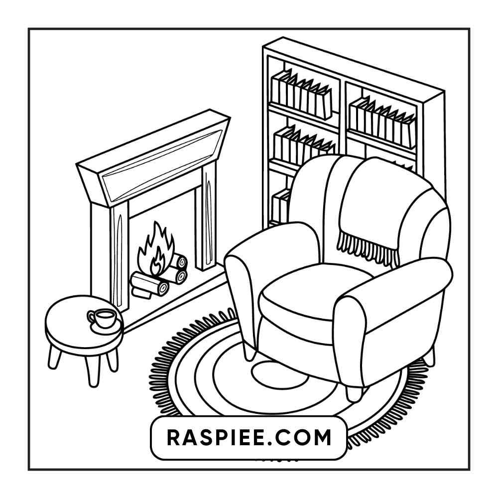 85 Bold and Easy Little Corner Coloring Pages Printable PDF Instant Download - RASPIEE