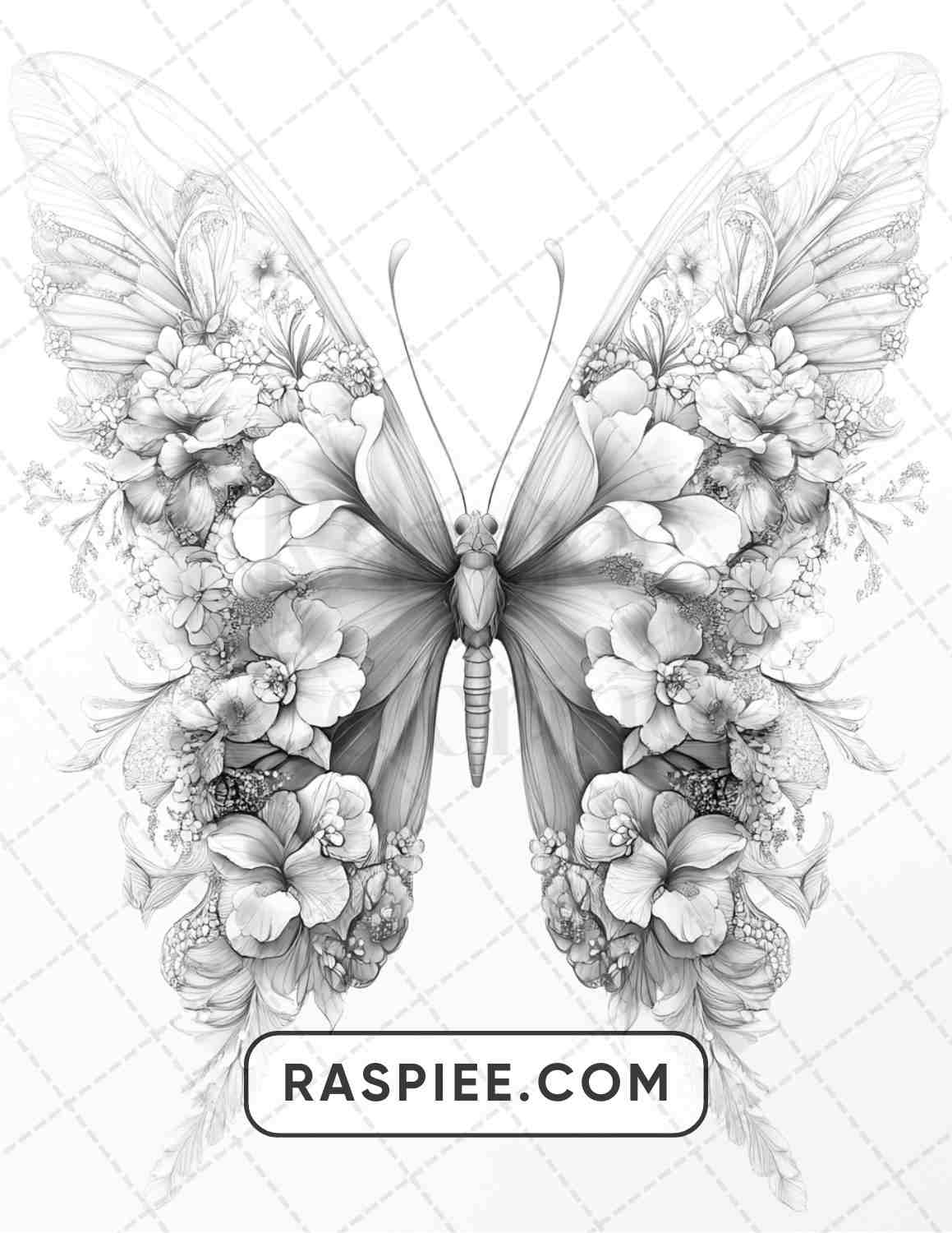 77 Flower Tattoos Adult Coloring Pages - RASPIEE