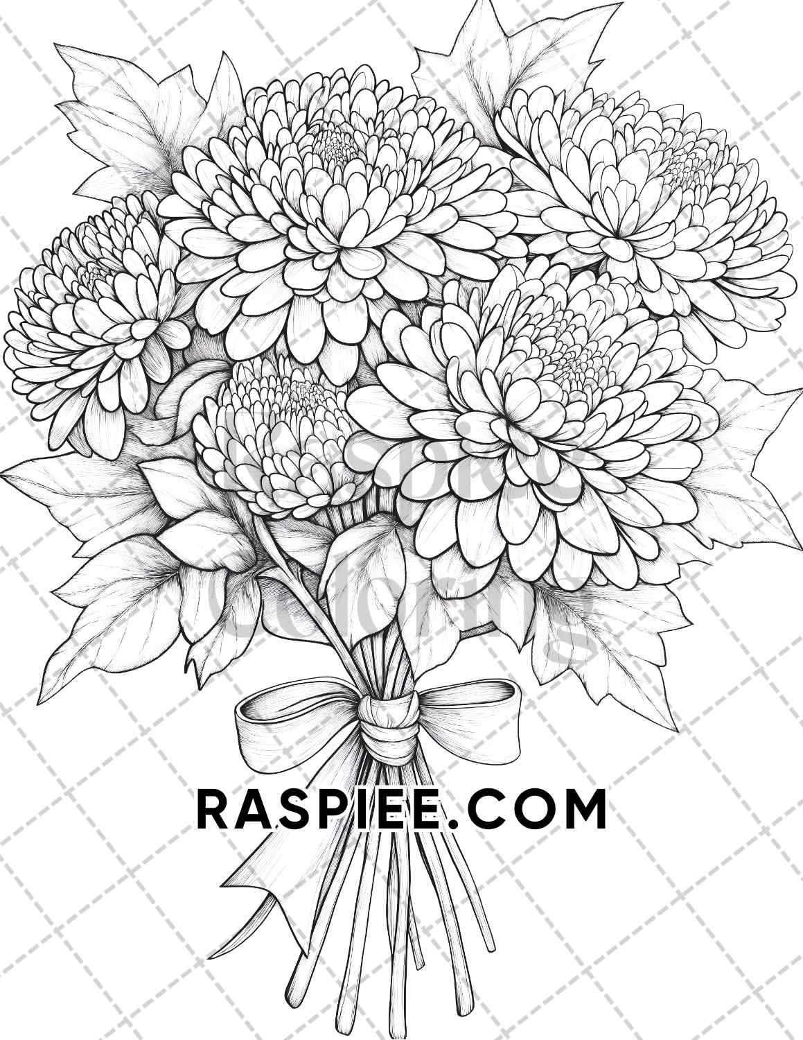 Hello Autumn Adult Coloring Pages Printable PDF Instant Download - RASPIEE