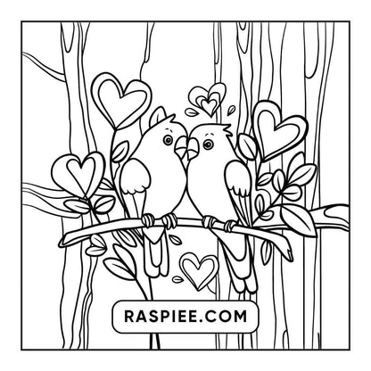 90 Bold and Easy Stress Relief Coloring Pages Printable PDF Instant Download - RASPIEE