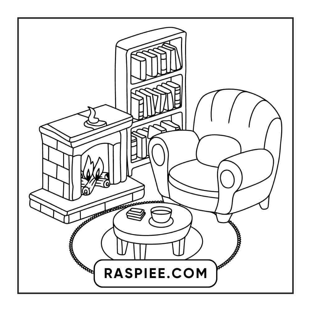 85 Bold and Easy Little Corner Coloring Pages Printable PDF Instant Download - RASPIEE