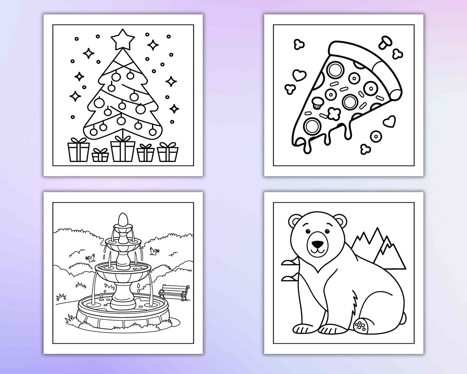 87 Bold and Easy Everyday Cute Things Coloring Pages - RASPIEE