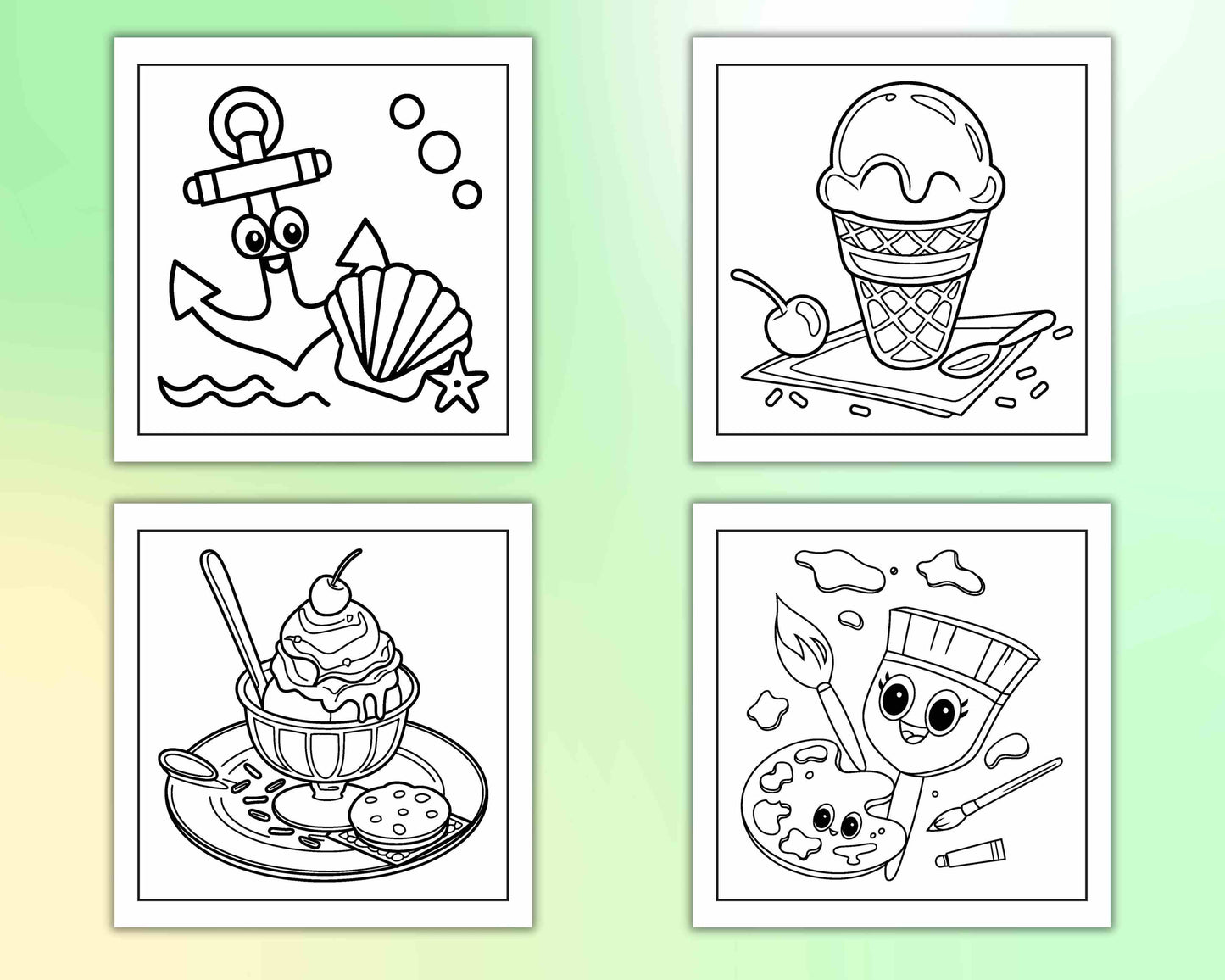 98 Bold and Easy Cute Pairs Coloring Pages - RASPIEE